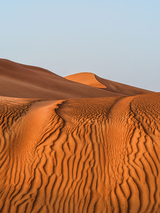 Motiv Berge in der Wüste