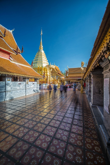 Alte Tempelanlage innen Thailand 903 | |
