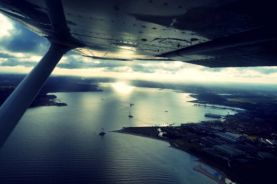 Landeanflug auf Kiel Motiv 1049 | |