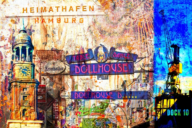 Collage Hamburg Querbeet